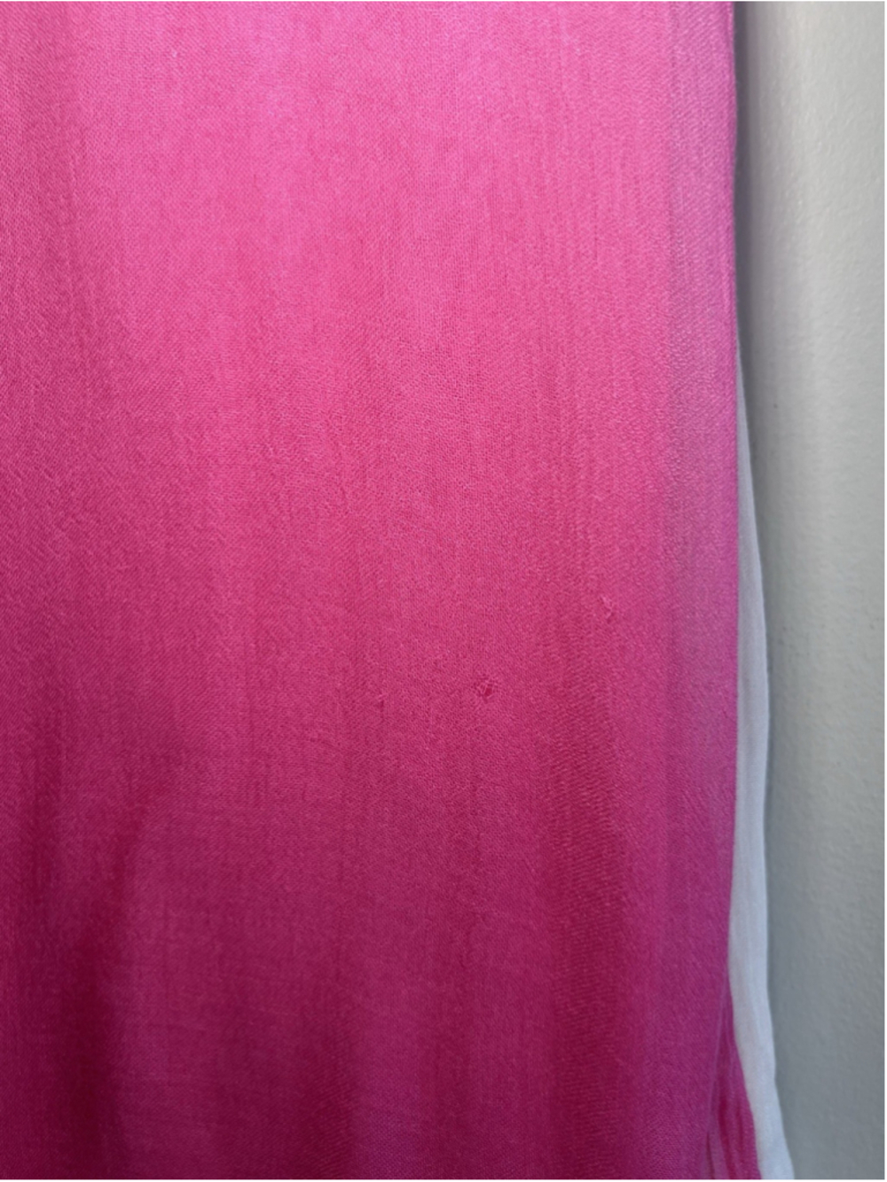 Tommy Bahama Dip-Dye Scarf Pink And Blue Lot Of 2 Summer Resort Wear - Picture 5 of 16